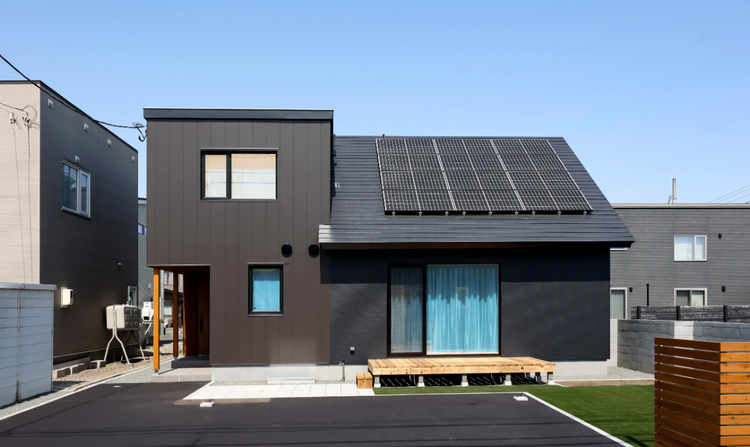 超高断熱＋太陽光発電のスマート電化住宅 拓友建設2024モデルハウス　札幌市北区