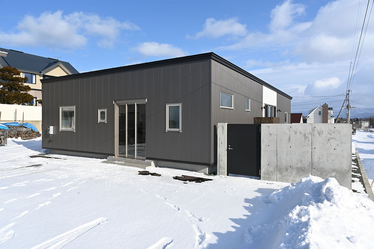 生活感を感じさせず、楽に暮らせる平屋 斜里町・田中さん/光輝建設