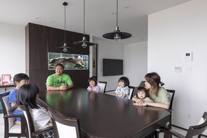 オーシャンビュー&巨大水槽&超省エネの家 /稚内市I邸/小山内建設