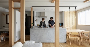 二世帯住宅リノベで価値ある住まいを住み継ぐ 札幌市北区／三五工務店