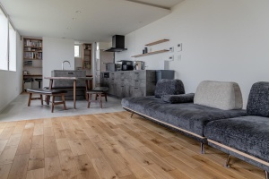 グラフテクト「GRAFTEKT」キッチンを採用したこだわりの家づくり 七飯町Tさん