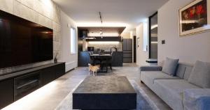 戸建てリノベで実現！機能もデザインもアップグレードしたホテルライクな住まい　札幌市Ｏ邸