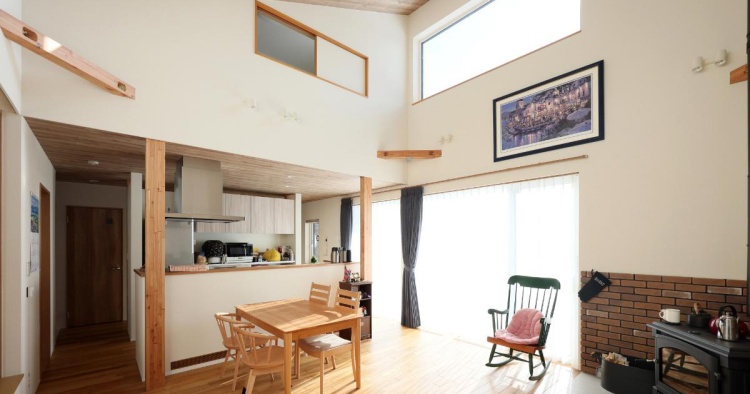 羊蹄山麓のセカンドライフを支える、パッシブ換気の住まい　ニセコ町Ｉ邸