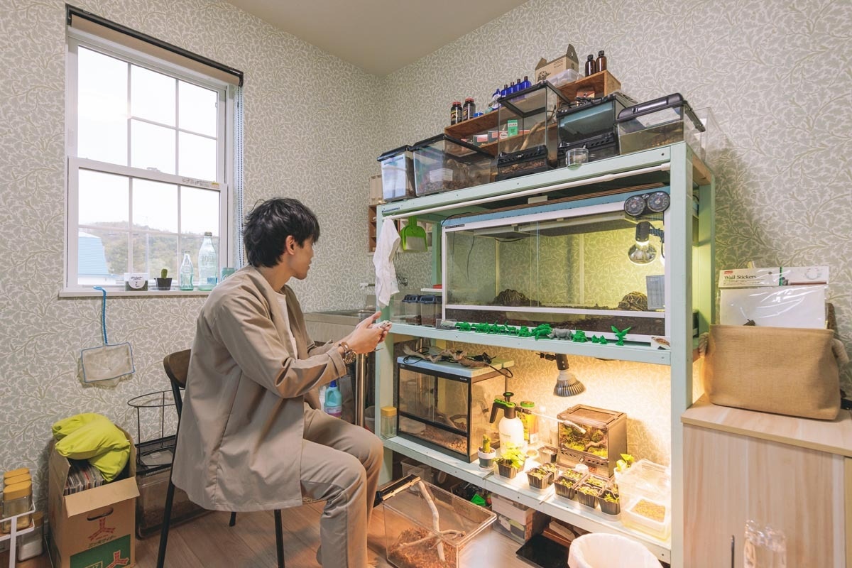 部屋の中 オファー ペット用 部屋