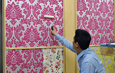 DIYリフォームに挑戦1　バリエーション豊かな輸入壁紙を自分で貼ってお部屋をイメチェン！